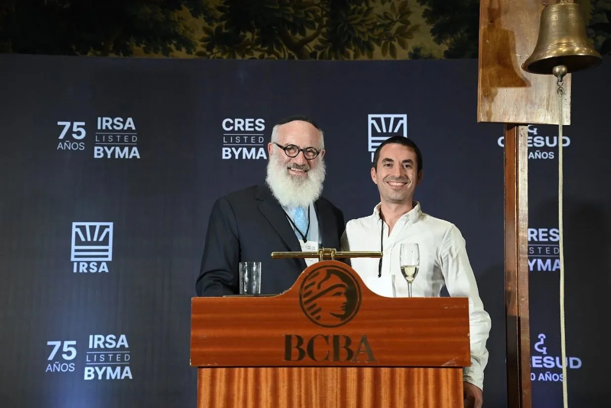 Eduardo Elsztain y la nueva incorporación Nicolás Bendersky 