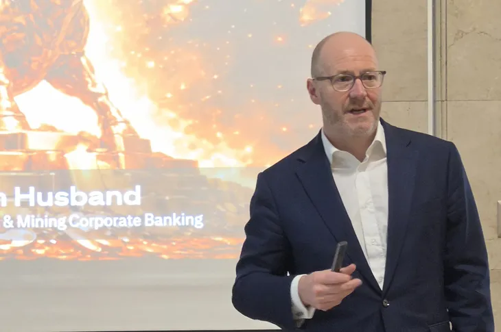 William Husband, Director Global de Banca Corporativa de Metales y Minería de Citi.