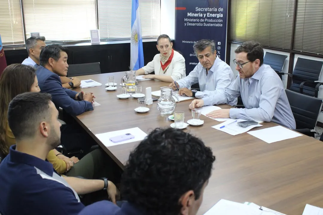 👥Reunión de seguimiento con POSCO Argentina 📝 El secretario de Minería de la Provincia, Gustav