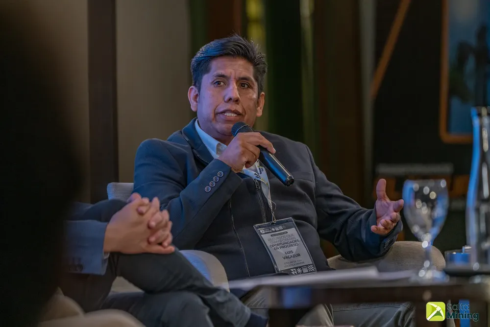 Luis Vacazur, titular de GVH Logística Minera