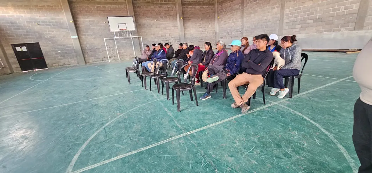 Instancia de selección de personal llevada adelante por la empresa AbraSilver en la comunidad de Santa Rosa de los Pastos Grandes.