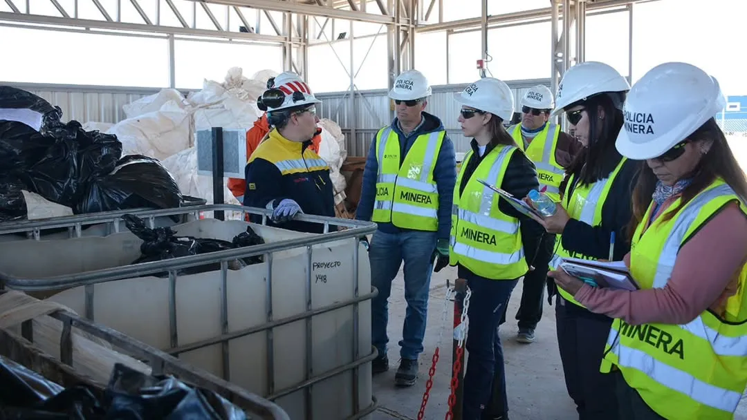 🔎 La Secretaría de Minería realizó una inspección técnica integral en el proyecto Rincón, oper