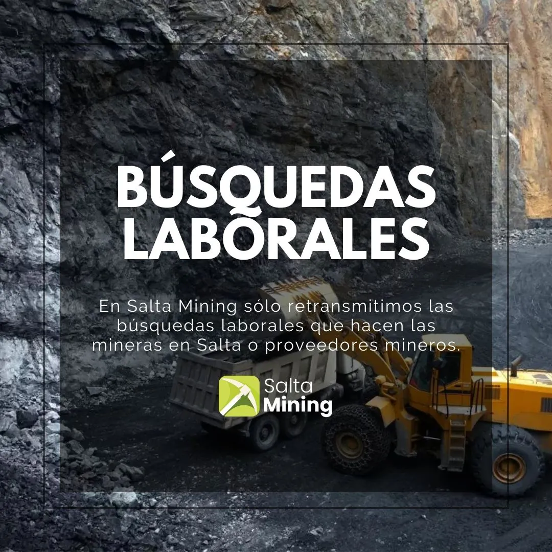 BOLSA DE TRABAJO: Más oportunidades laborales para empresas mineras