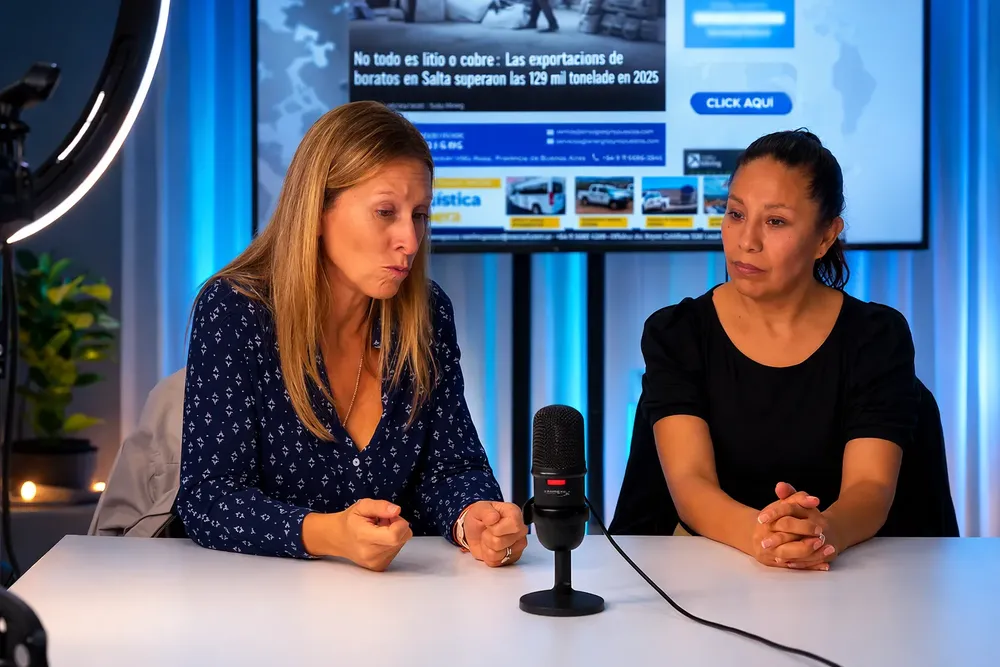 Viviana Santinón y Gabriela Miranda, presentes en el Stream de Salta Mining.