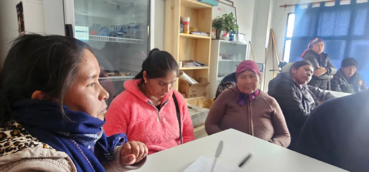 reunión informativa convocada por la empresa POSCO Argentina para presentar a la Comunidad Kolla de Santa Rosa de los Pastos Grandes sus principales compromisos con la comunidad. 