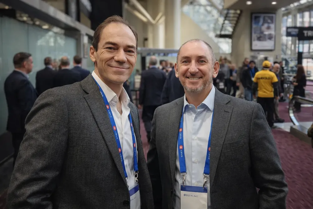 Roberto Fueyo y Maximiliano Cornejo en la PDAC 2026