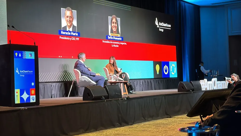 Horacio Marín en la AmCham