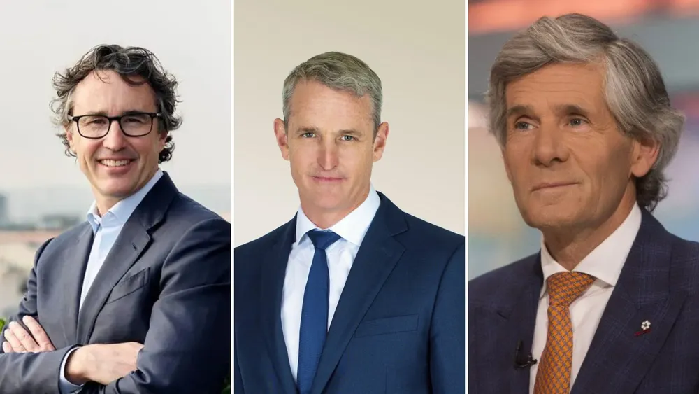 Simon Trott, Tristan Pascal y Rob McEwen