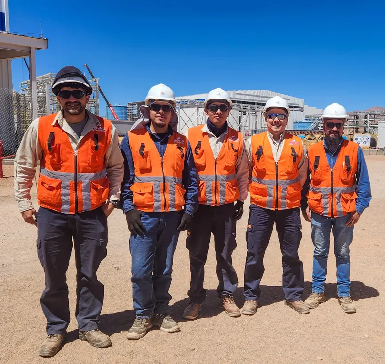 9. Equipo Planta de Litio Puna