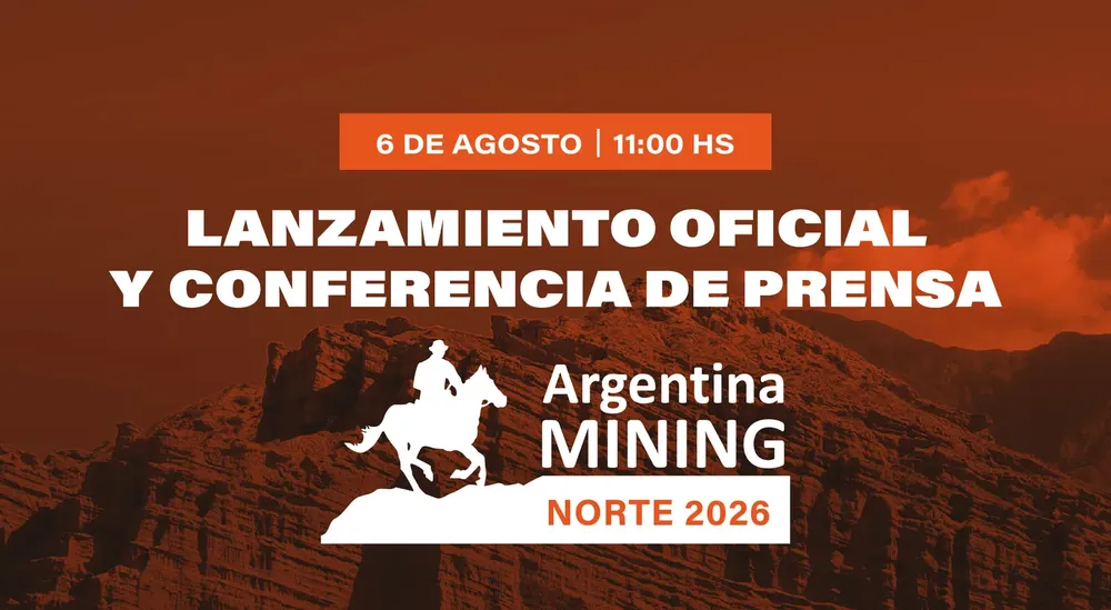 Argentina Mining realizael lanzamiento oficial de su nueva edición este próximo 6 de agosto, a las 11:00.