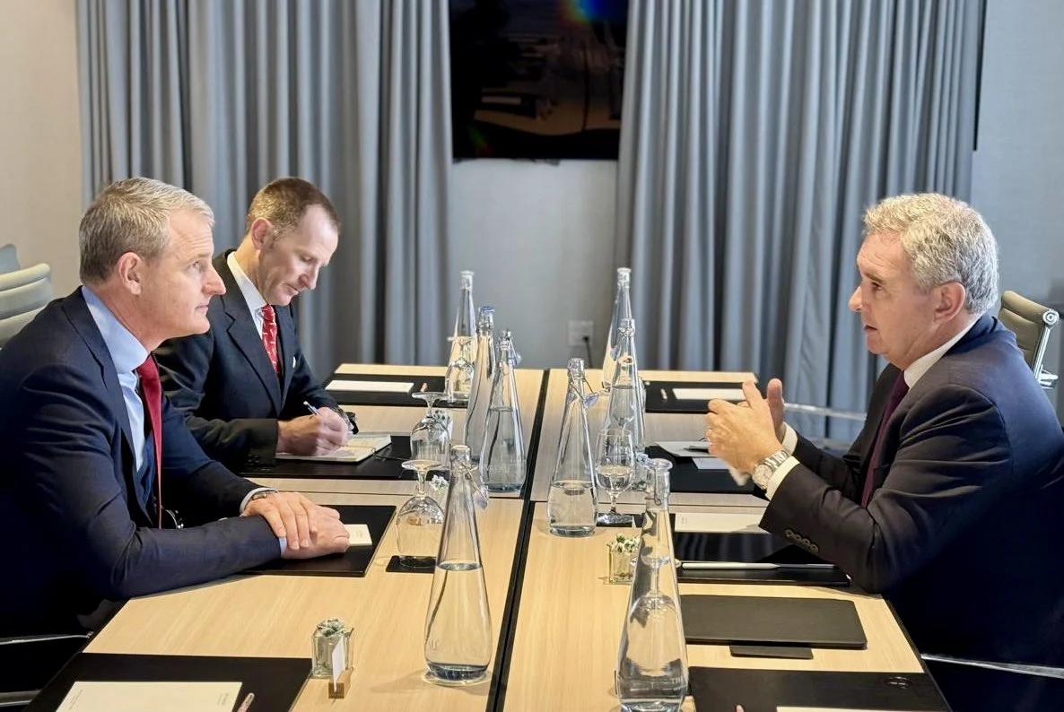 El canciller argentino, Pablo Quirno, mantuvo una reunión de trabajo con el CEO de First Quantum Minerals, Tristan Pascall. 