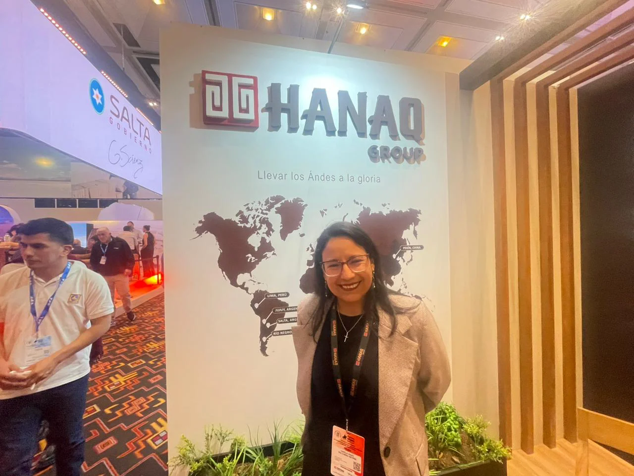 Carla Palomino, gerente de Exploraciones y Nuevos Proyectos de Hanaq Group Argentina.