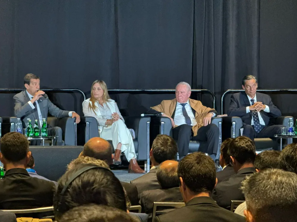 El Ministro de Producción y Minería, Ignacio Lupión, en el Argentina Day.