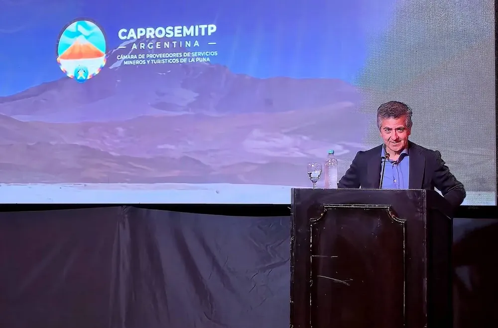 Gustavo Carrizo, secretario de Minería de Salta.