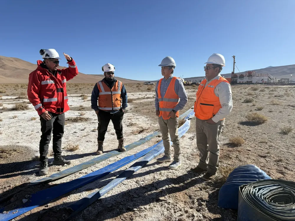 El secretario de Minería, Gustavo Carrizo, realizó una visita institucional al proyecto Tolillar, operado por la empresa Alpha Lithium.